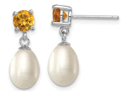 Sterling Silver Earrings Style QE12792 - Classique Jewelry Inc.
