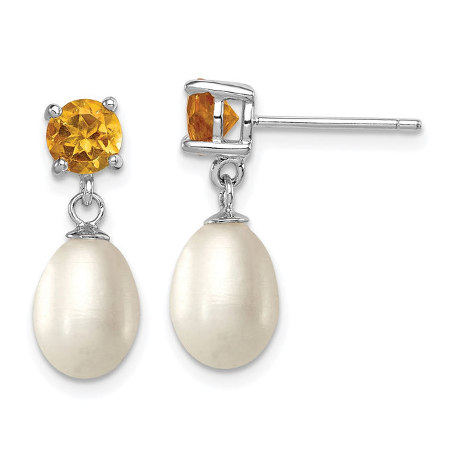Sterling Silver Earrings Style QE12792 - Classique Jewelry Inc.