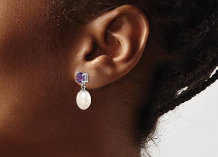 Sterling Silver Earrings Style QE12794 - Classique Jewelry Inc.