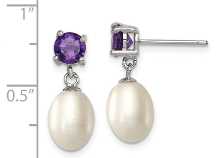 Sterling Silver Earrings Style QE12794 - Classique Jewelry Inc.