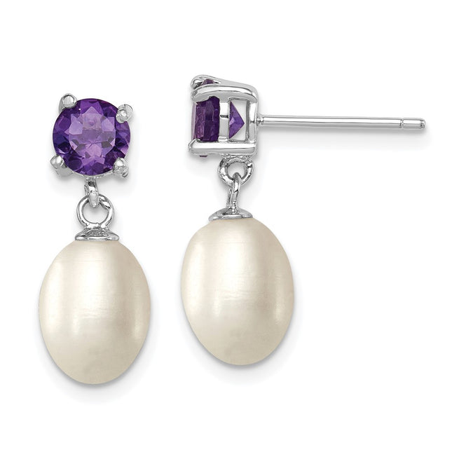 Sterling Silver Earrings Style QE12794 - Classique Jewelry Inc.