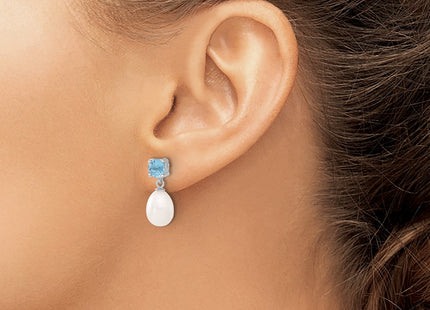 Sterling Silver Earrings Style QE12795 - Classique Jewelry Inc.