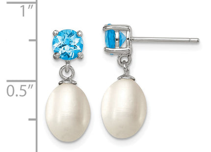 Sterling Silver Earrings Style QE12795 - Classique Jewelry Inc.