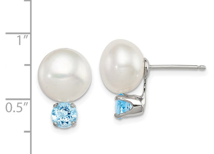 Sterling Silver Earrings Style QE12800 - Classique Jewelry Inc.