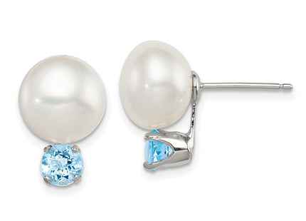 Sterling Silver Earrings Style QE12800 - Classique Jewelry Inc.