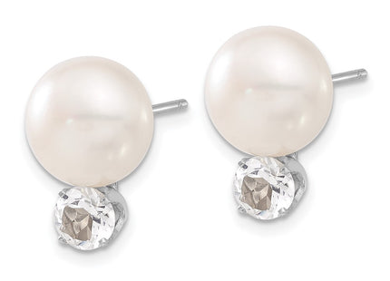 Sterling Silver Earrings Style QE12801 - Classique Jewelry Inc.