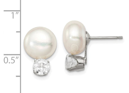Sterling Silver Earrings Style QE12801 - Classique Jewelry Inc.