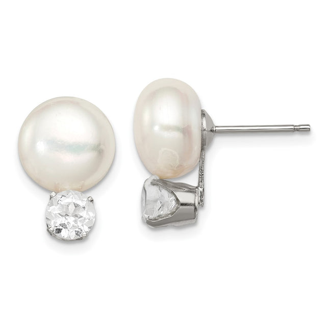 Sterling Silver Earrings Style QE12801 - Classique Jewelry Inc.
