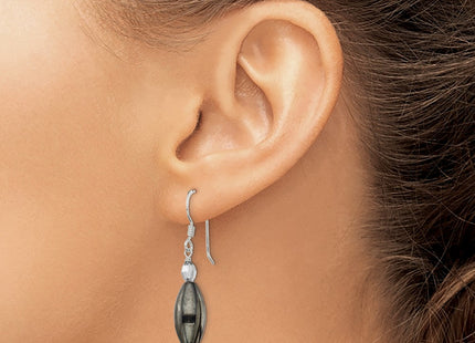 Sterling Silver Earrings Style QE12824 - Classique Jewelry Inc.