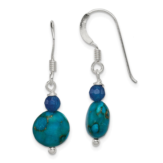 Sterling Silver Earrings Style QE12834 - Classique Jewelry Inc.