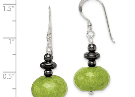 Sterling Silver Earrings Style QE12838 - Classique Jewelry Inc.