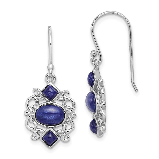 Sterling Silver Earrings Style QE12880 - Classique Jewelry Inc.