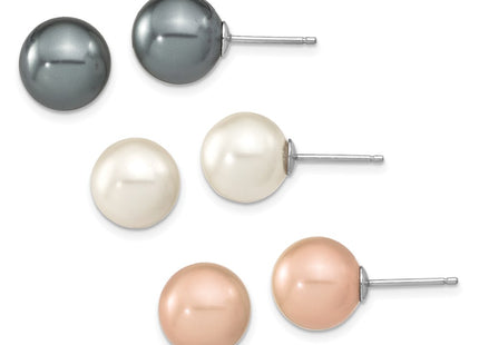 Sterling Silver Earrings Style QE12882SET - Classique Jewelry Inc.