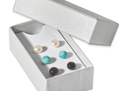 Sterling Silver Jewelry Style QE12883SET - Classique Jewelry Inc.