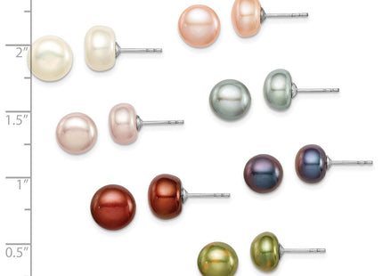 Sterling Silver Earrings Style QE12886SET - Classique Jewelry Inc.