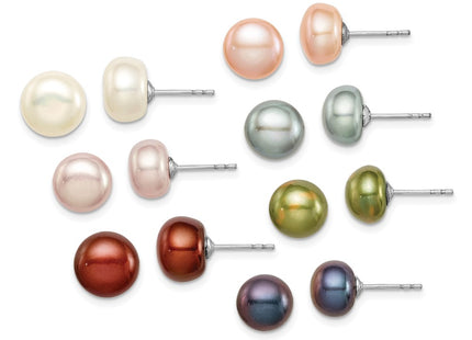 Sterling Silver Earrings Style QE12886SET - Classique Jewelry Inc.