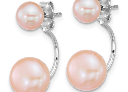 Sterling Silver Earrings Style QE12888WP - Classique Jewelry Inc.