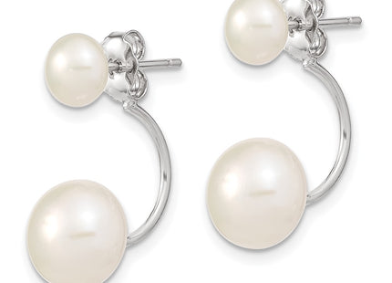 Sterling Silver Earrings Style QE12888WW - Classique Jewelry Inc.