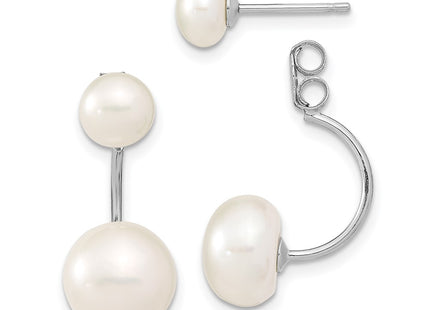 Sterling Silver Earrings Style QE12888WW - Classique Jewelry Inc.