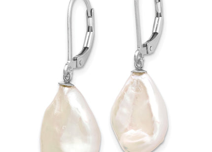 Sterling Silver Earrings Style QE12889W - Classique Jewelry Inc.
