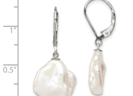 Sterling Silver Earrings Style QE12889W - Classique Jewelry Inc.