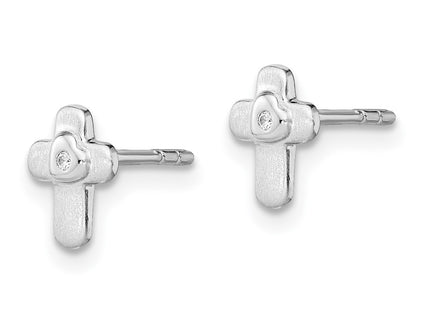 Sterling Silver Earrings Style QE12898 - Classique Jewelry Inc.