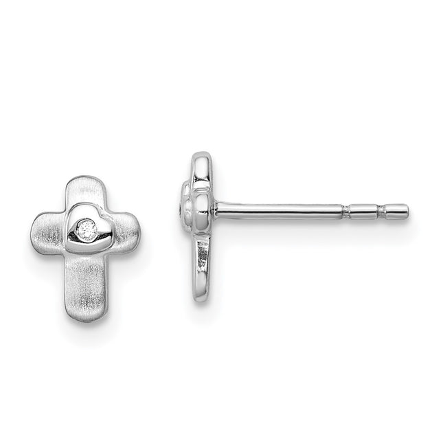 Sterling Silver Earrings Style QE12898 - Classique Jewelry Inc.