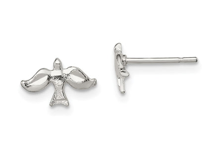 Sterling Silver Earrings Style QE129 - Classique Jewelry Inc.