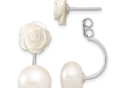 Sterling Silver Earrings Style QE12900WW - Classique Jewelry Inc.