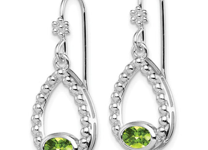 Sterling Silver Earrings Style QE12902PE - Classique Jewelry Inc.