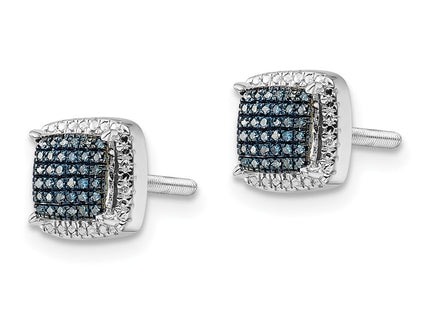 Sterling Silver Earrings Style QE12913 - Classique Jewelry Inc.