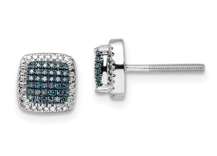 Sterling Silver Earrings Style QE12913 - Classique Jewelry Inc.