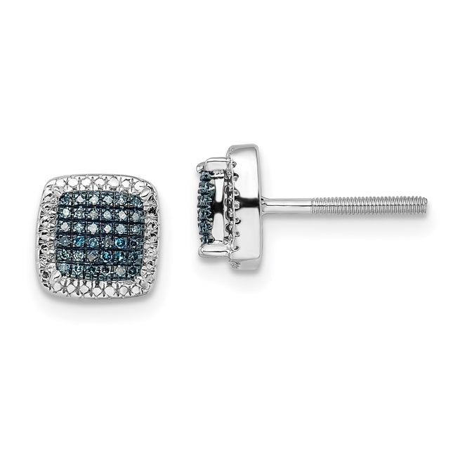 Sterling Silver Earrings Style QE12913 - Classique Jewelry Inc.