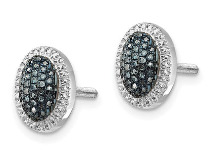 Sterling Silver Earrings Style QE12916 - Classique Jewelry Inc.