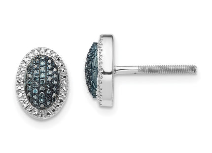 Sterling Silver Earrings Style QE12916 - Classique Jewelry Inc.