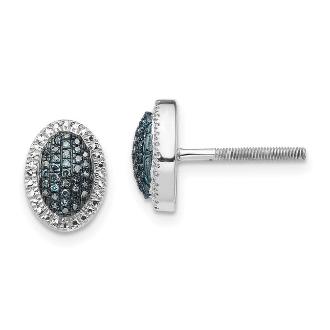 Sterling Silver Earrings Style QE12916 - Classique Jewelry Inc.