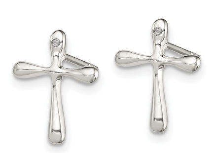 Sterling Silver Earrings Style QE12933 - Classique Jewelry Inc.