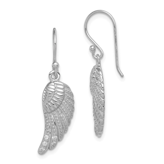 Sterling Silver Earrings Style QE12935 - Classique Jewelry Inc.