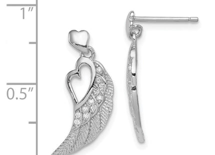 Sterling Silver Earrings Style QE12939 - Classique Jewelry Inc.