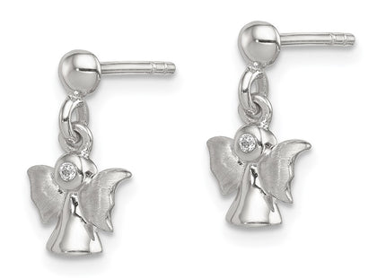 Sterling Silver Earrings Style QE12943 - Classique Jewelry Inc.