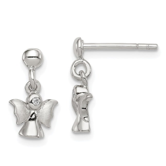 Sterling Silver Earrings Style QE12943 - Classique Jewelry Inc.