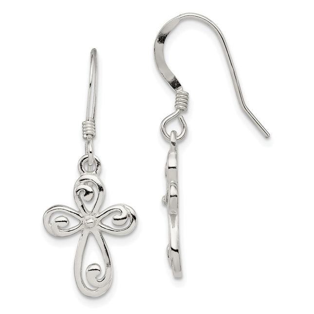 Sterling Silver Earrings Style QE12946 - Classique Jewelry Inc.