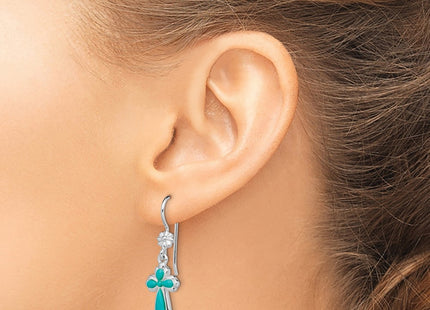 Sterling Silver Earrings Style QE12950 - Classique Jewelry Inc.