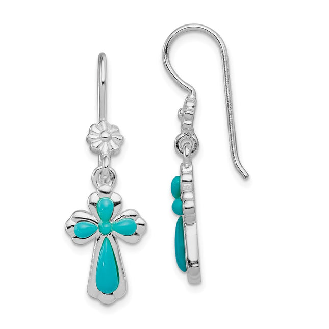 Sterling Silver Earrings Style QE12950 - Classique Jewelry Inc.