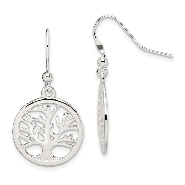 Sterling Silver Earrings Style QE12954 - Classique Jewelry Inc.