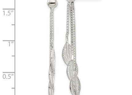 Sterling Silver Earrings Style QE12956 - Classique Jewelry Inc.