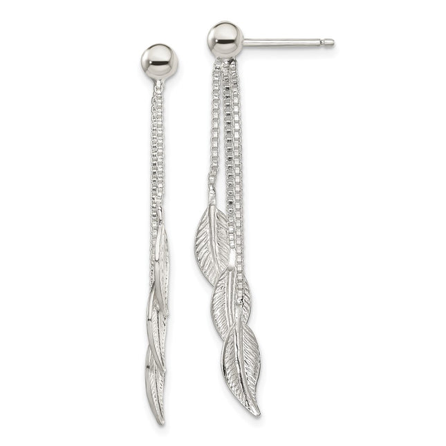 Sterling Silver Earrings Style QE12956 - Classique Jewelry Inc.
