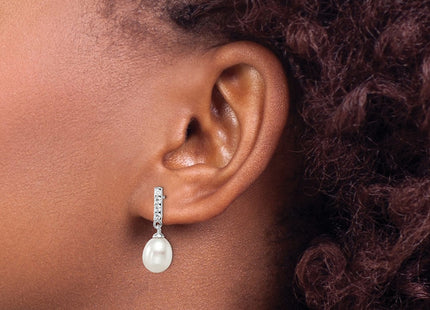 Sterling Silver Earrings Style QE12968 - Classique Jewelry Inc.