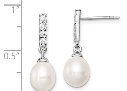 Sterling Silver Earrings Style QE12968 - Classique Jewelry Inc.