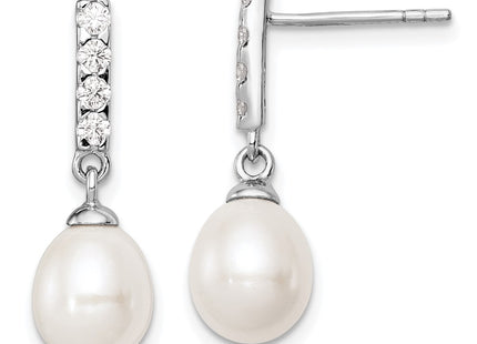 Sterling Silver Earrings Style QE12968 - Classique Jewelry Inc.